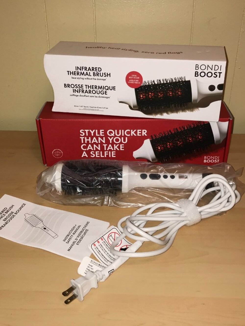 Bondi Boost Infrared Thermal Bounce Brush